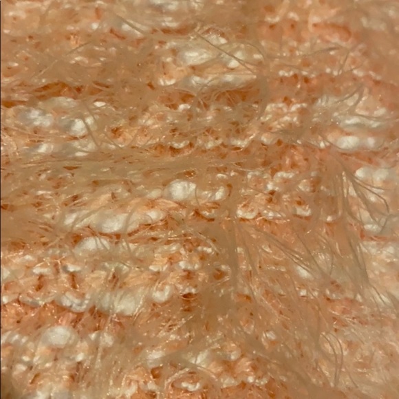 Papaya “Fuzzy” Peach Sweater - Picture 5 of 14